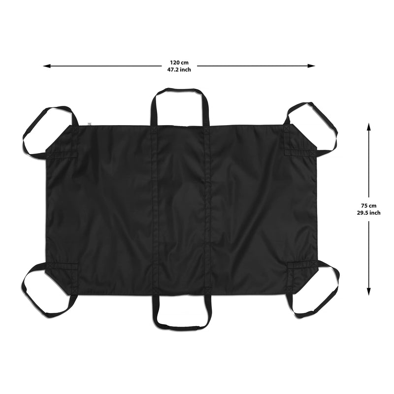 Transport Stretcher for Dogs - Animal Emergency Transport Carrier with Buckled Adjustable Safety Strap - Complete with Collapsible Dog Bowl - PawsPlanet Australia
