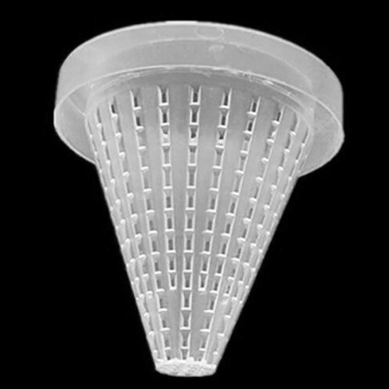 DGZZI Aquarium Cone Feeder 4PCS White Fish Tank Red Worm Feeding Cone Cups with Suckers - PawsPlanet Australia