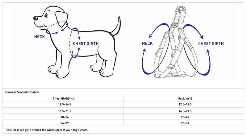 Blueberry Pet Essentials 2 Patterns Step-in Ladybug Designer Dog Harness, Chest Girth 20" - 26", Medium, Adjustable Harnesses for Dogs - PawsPlanet Australia