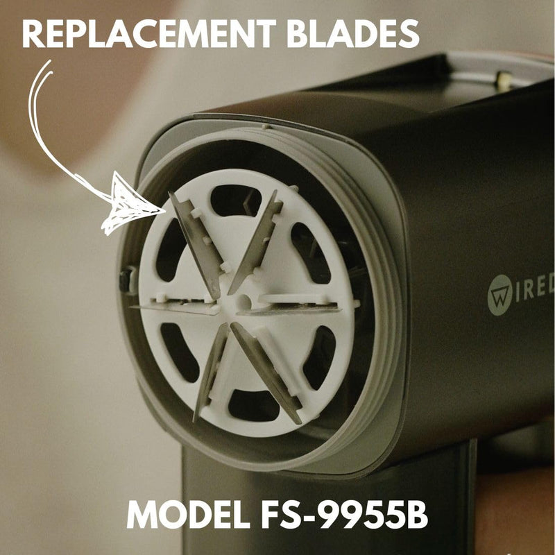 Replacement Blades for WiredLux Electric Lint Remover (Size 1) Size 1