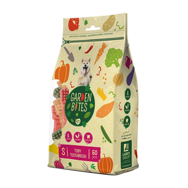 Duvoplus Garden Bites Toby Toothbrush Small 50 Pack