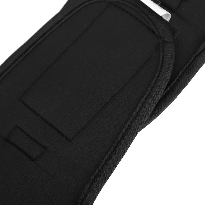 Zerodis Canine Hind Hock Wraps, Dog Braces Dog Legs Protector for Dog(HJ25 Rear Double Leggings Black, M, 12)