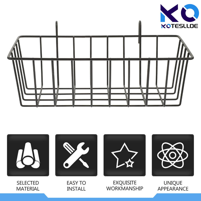 Hay Feeder for Rabbit, Guinea Pig, Bunny, Chinchilla, Heavy-Duty Metal Frame Hay Feeder, Small Animal Basket with Hook Metal Grass Holder Black - PawsPlanet Australia