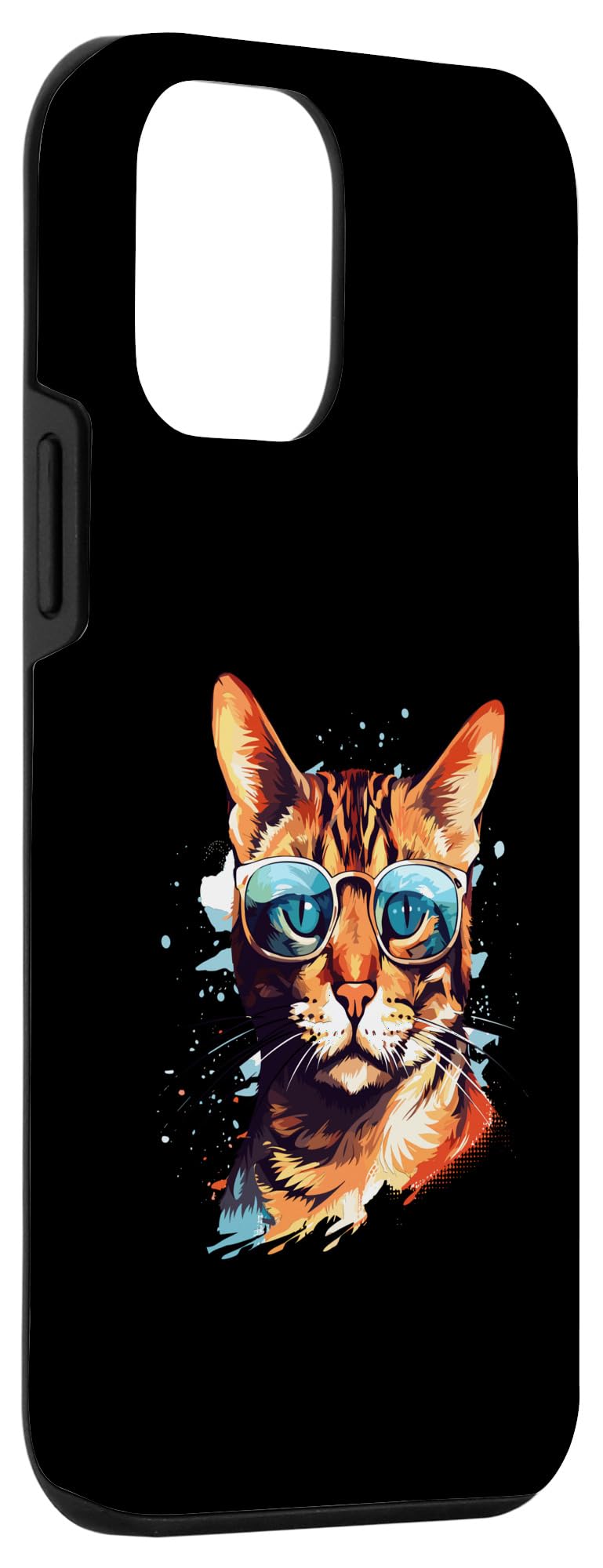 iPhone 12 mini Bengal Cat Lover Kitten Breed Pet - with Sunglasses Graphic Case iPhone 12 mini - PawsPlanet Australia