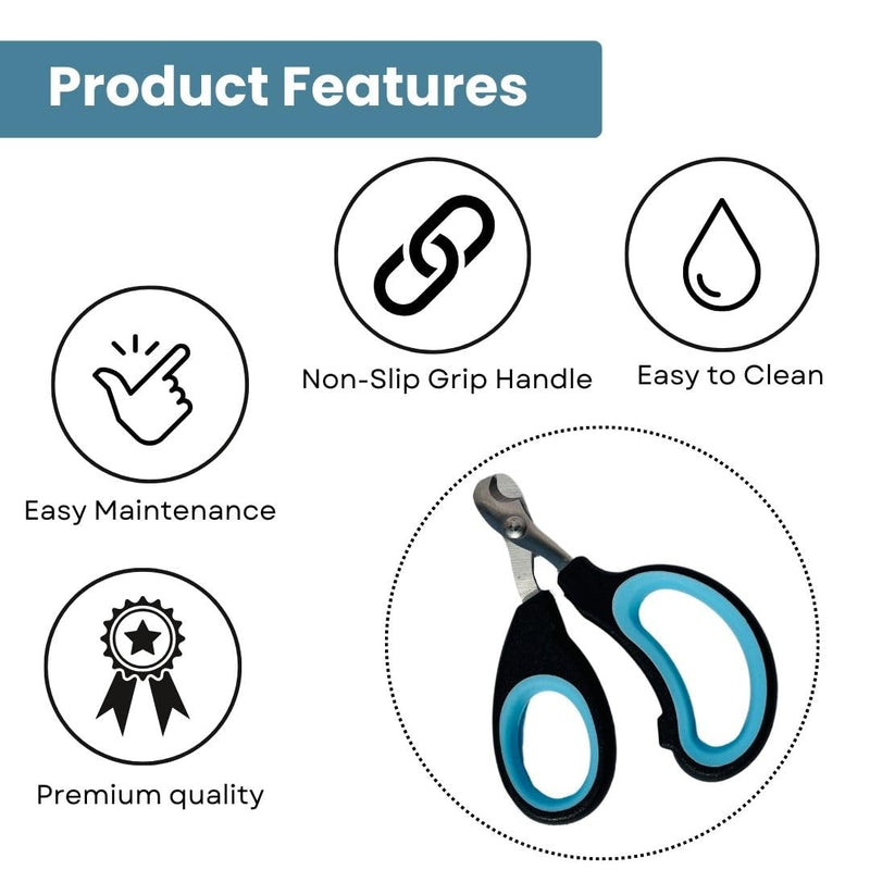 Dog Nail Scissor Clippers for Small Pets | Kitten Nail Clipper & Trimmer for Cats & Puppies - PawsPlanet Australia