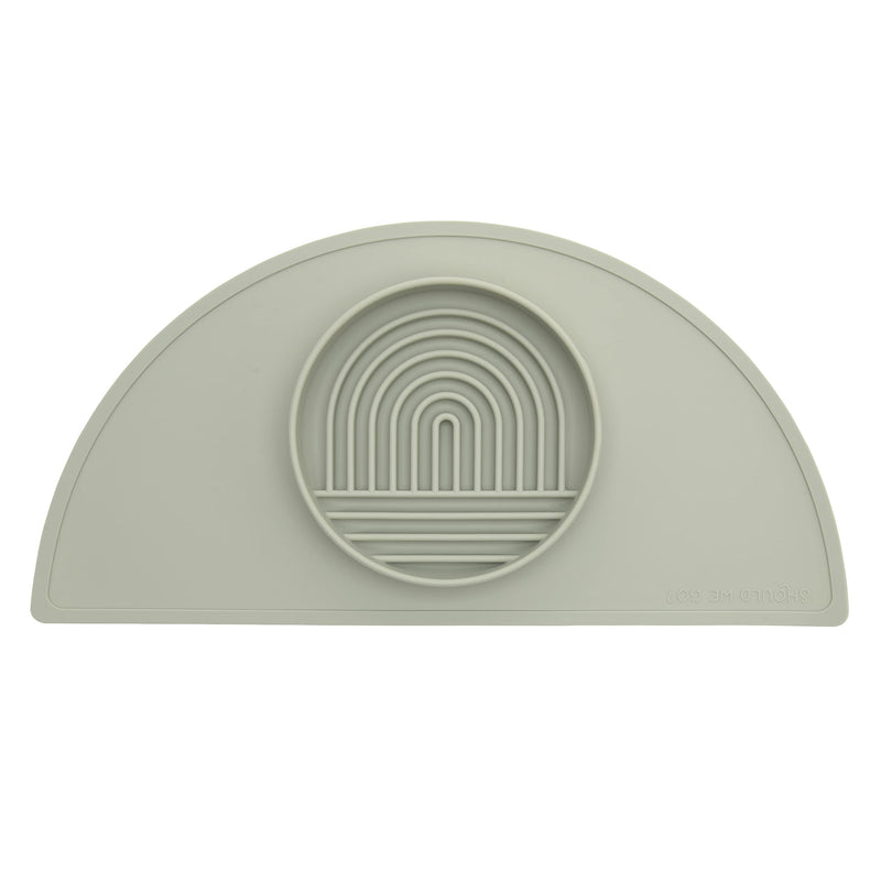 Slow Feeder Dog Bowl: The Slowdown Bowl is A Modern, Silicone Puzzle Bowl & Lick Mat. Slow Eating, Stop Gulping, Take It Easy. Dishwasher Safe. Sage Green - PawsPlanet Australia