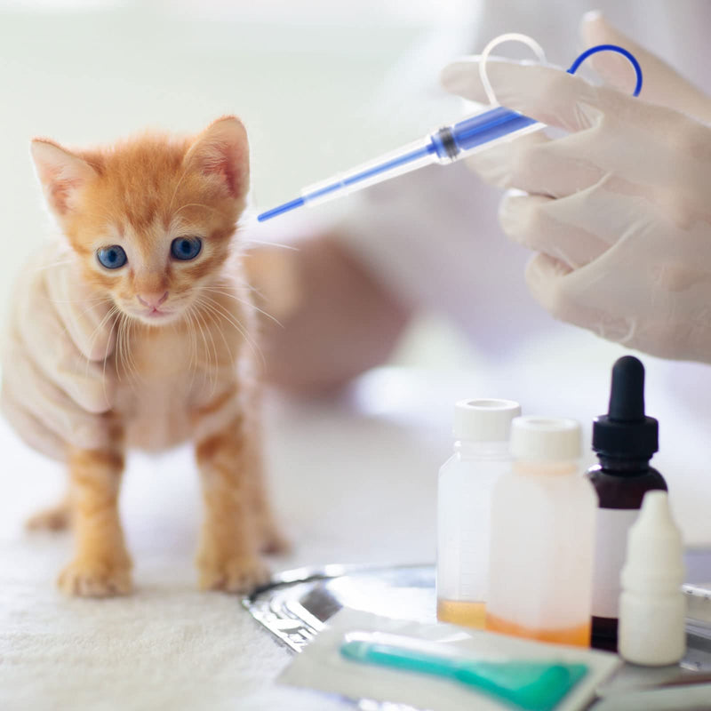 Zubebe 15 Pcs Puppy Whelping Supplies Puppy Feeding Tube Kit includes Pet Feeding Bottle Nipples Dog Kitten Nursing Syringes Pill Shooter Dispenser 10 ml 15 ml Feeding Tool for Kitten Puppy Animals - PawsPlanet Australia