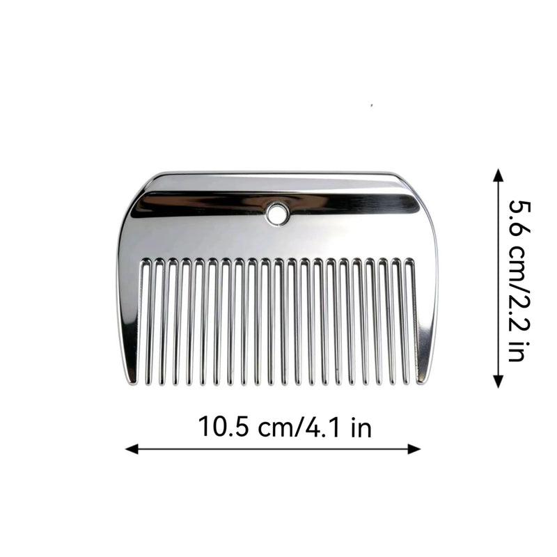 2PCS Aluminum Alloy Horse Comb - For Mane and Tail - PawsPlanet Australia