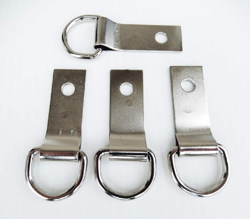 Set of 4 pcs Saddle Repair 1 1/2" Clip & Dee 5/8" D Ring - PawsPlanet Australia
