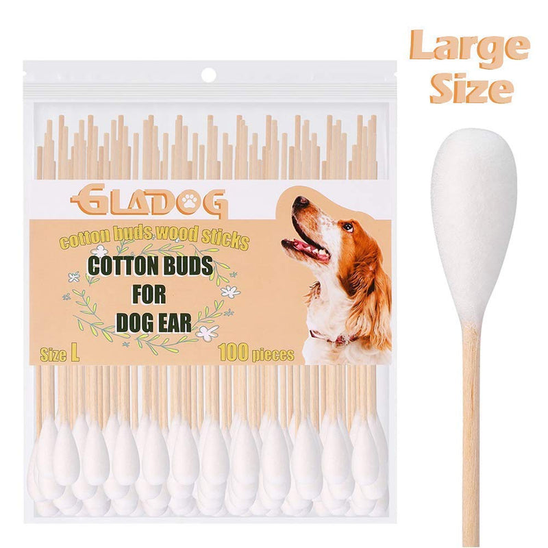 Large Cotton Swabs for Dog Ear and Dog Grooming Scissors - PawsPlanet Australia