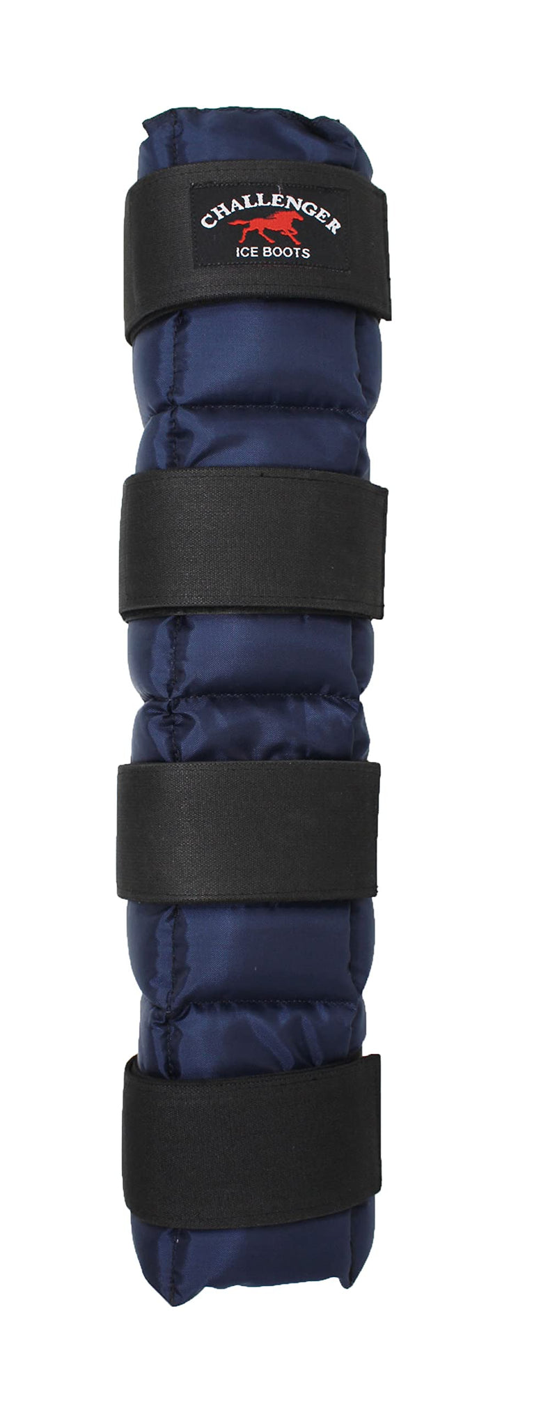 CHALLENGER Horse Cooling Gel Leg Wrap – Quick-Cooling Therapy Wrap for Exercise, Injury Relief & Recovery, Navy (41GR01NV)