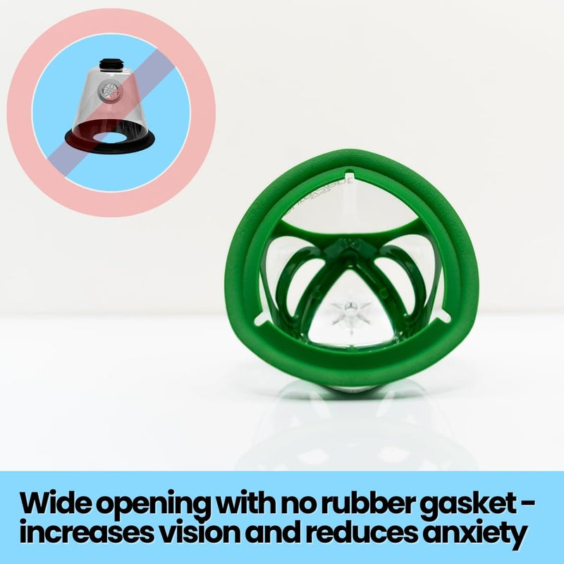 PureVent Pet Oxygen Mask - Dogs, Cats, and Other Pets - with 6 Feet of Oxygen Tubing - Used by Veterinarians… Small - for Cats, Kittens, & Puppies - PawsPlanet Australia