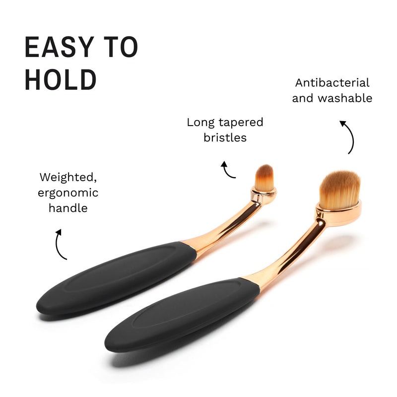 Eye Envy ProPowder Applicator Brush for Dogs and Cats | Use to safely and evenly apply Tear Stain Powder | Small | Washable superfine fiber hair | Long tapered bristles Small (Pack of 1) - PawsPlanet Australia