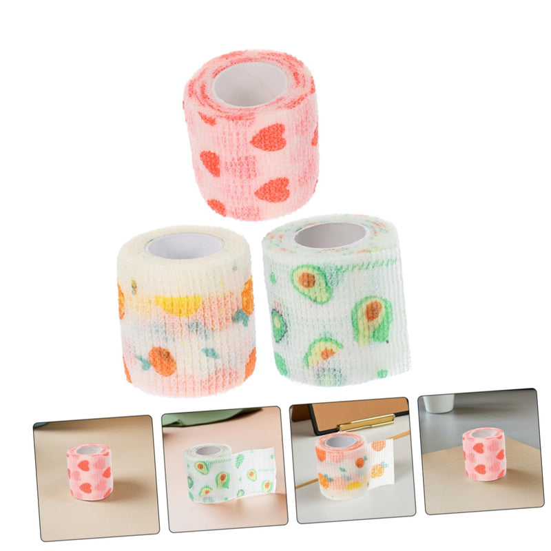 Toddmomy 12 Rolls Self-Adhesive for Dogs Elastic Fleece Bandages for Wound Care as Paw Bandage or Leg Protection for Outdoor Activities