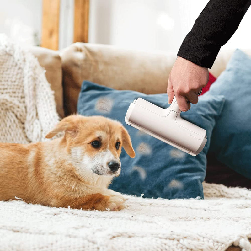 Pet Hair Remover - Lint Roller for Pet Hair - Cat and Dog Hair Remover for Couch, Furniture, Carpet, Car Seat, Reusable Pet Hair Roller W/Self-Cleaning Base - Upgraded Animal Fur Removal Tool - PawsPlanet Australia