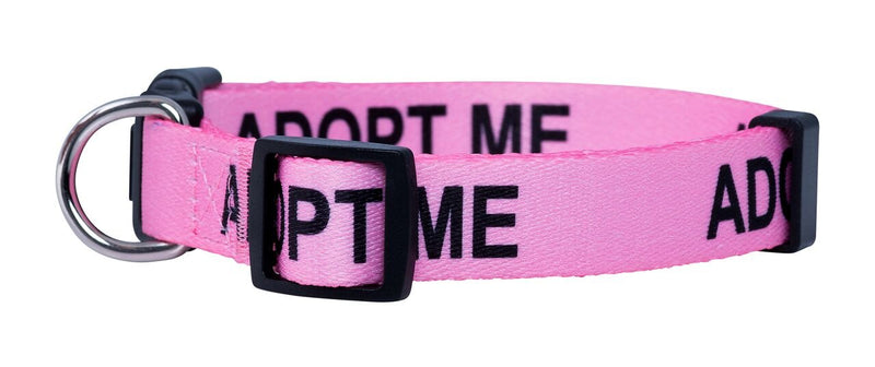 Native Pup Adopt Me Dog Collar (Small, Pink) Small - PawsPlanet Australia