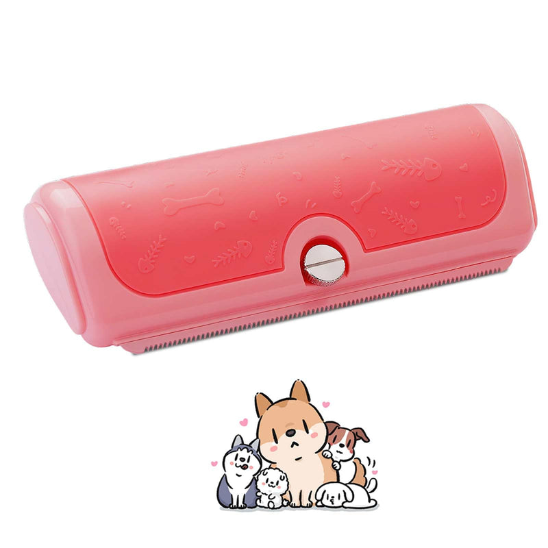 Premium Deshedding Brush for Dogs, Cats & Pets – Gentle Wide-Tooth Grooming Tool for Loose Fur, Ergonomic Non-Slip Handle & Rust-Resistant Stainless Steel Blade, Perfect for Sensitive Pets - PawsPlanet Australia