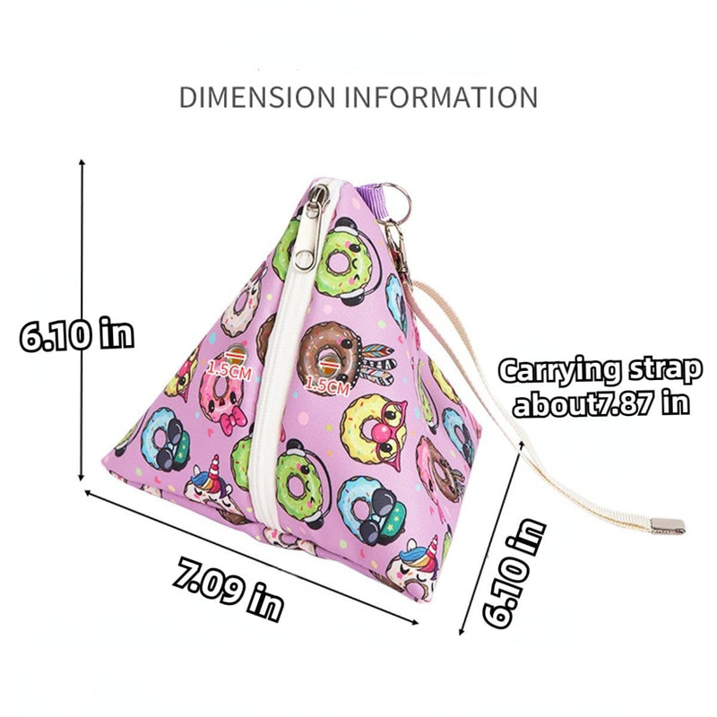 Sugar Glider Bonding Pouch Small Pet Carrier Triangle Bag Sling with Zipper Design Critter Cuddler for Gliders Ferret Rat Hedgehog Hamster (Pink A) Pink A