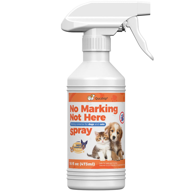 Qucship 16oz Effective Dog Stay Away Spray for Training – Psafe Pet Training Aid to Stop Inappropriate Peeing - Stop Dog Urinating in House with No More Peeing in House - PawsPlanet Australia