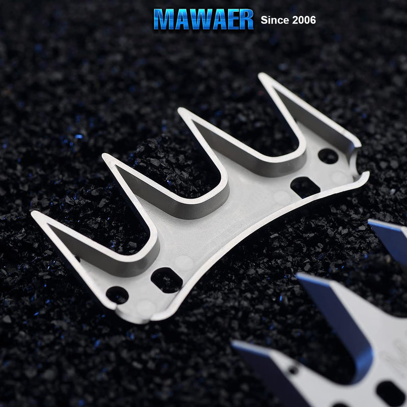 4-Point Universal Replacement Shearing Blades, Compatible with Oster, GDJOB, TAKEKIT, BEETRO, Dragro, Lister, Heiniger Sheep Clippers 440C Materials 4 Point X 2 - PawsPlanet Australia