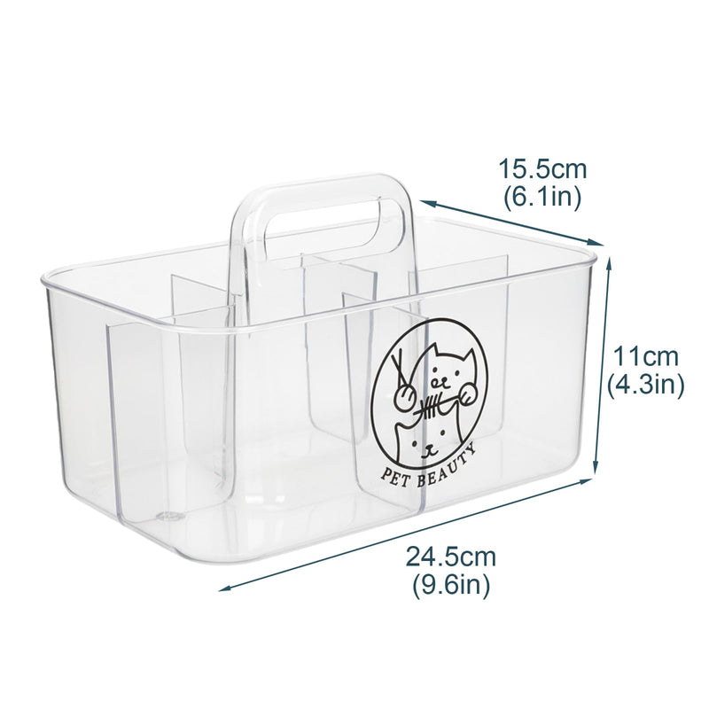 Dog Organization And Storage,Dog Grooming Bag,Dogs Organizer Pet Grooming Holder Cat Supplies Hair Organization Tool Box for Stuff Supply Bag Case Scissors Tools Caddy Dogs Beauty Organizers - PawsPlanet Australia