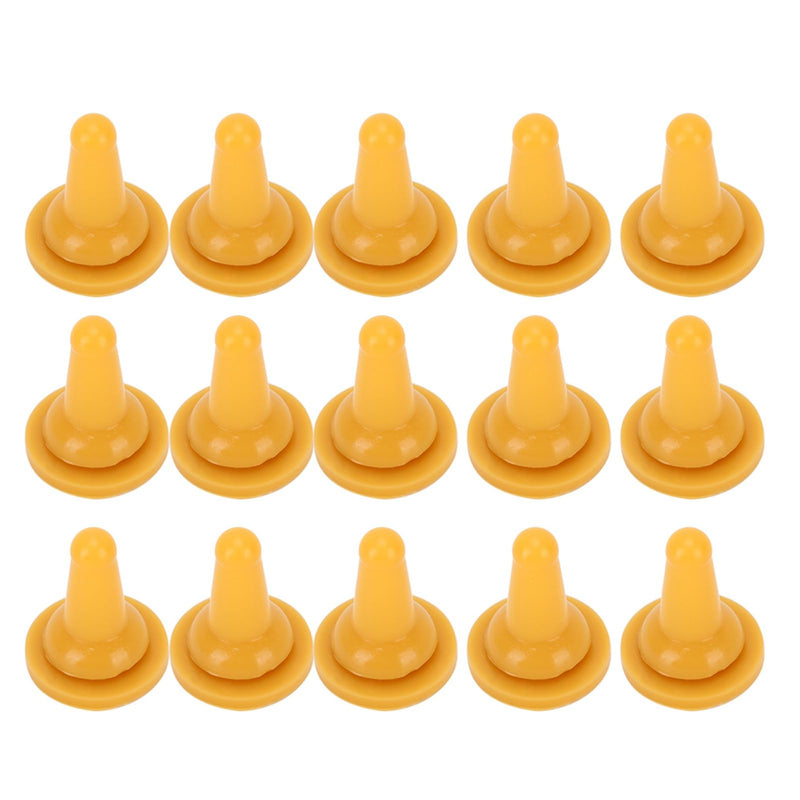15 pcs Silicone Pet Breastfeeding Teats, Soft, Safe Pet Bottle Teats, Non-Collapsing, Rabbit and Kitten Bottle Teats for Cats and Dogs