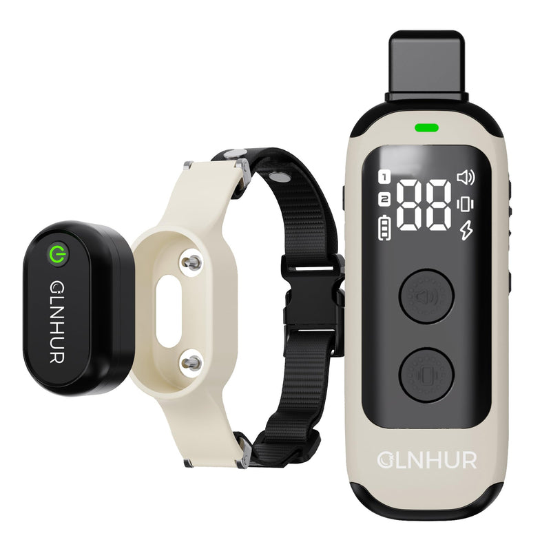 Shock Collar for Dogs - Waterproof Rechargeable Dog Electric Training Collar with Remote for Small Medium Large Dogs with Beep, Vibration, Safe Shock Modes (8-110 Lbs) - PawsPlanet Australia