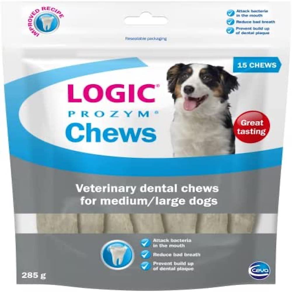 Logic Prozym chews medium or large - ‎Neutral