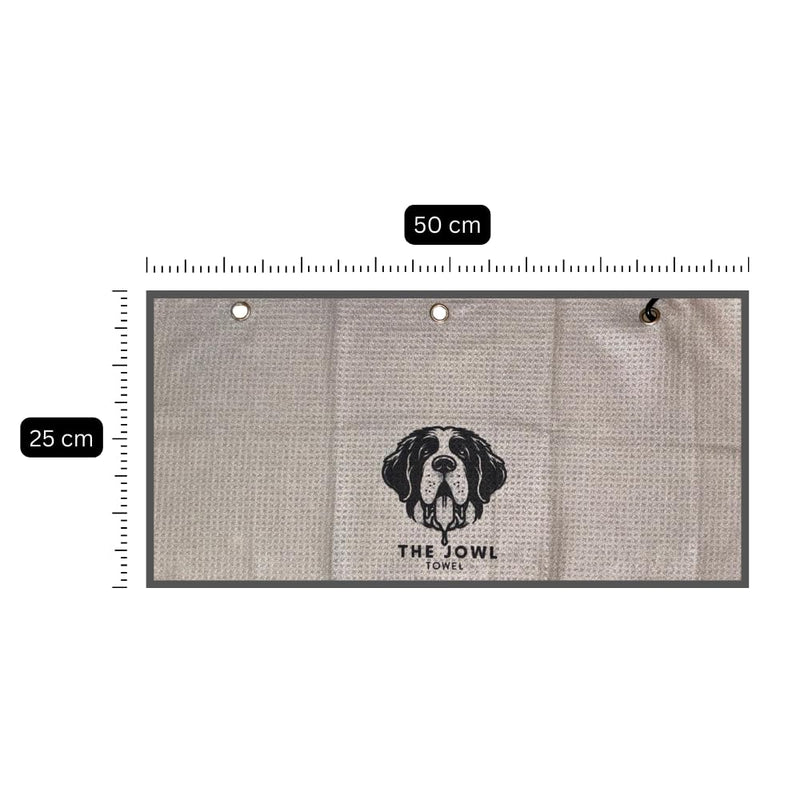Jowel Towel for Large and Small Dog Grooming, Absorbant, Fast-Dry Microfiber, Includes Leash Hook - PawsPlanet Australia