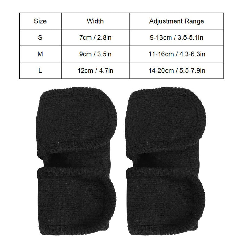 Akozon Knee Support for Dogs Cats Post Surgery Arthritis Leg Cuff Recovery Support Brace (M) M black