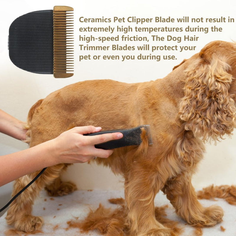 2 Pack 24 Pins Replacement Dog Clipper Blades Fits for Baorun P2/P3/P6/P7 Electric Dog Grooming Supplies Blades - PawsPlanet Australia
