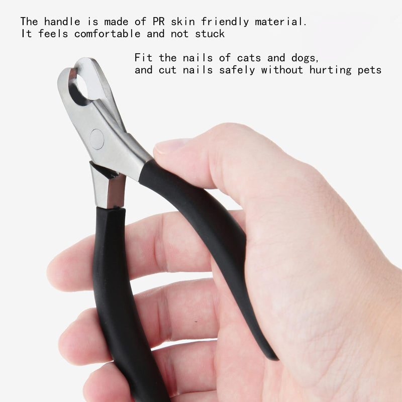 1 PCS Professional Pet Nail Clippers，Dog Nail Clippers，Dog Nail Trimmers，Professional Grooming Tool for Pets，Dog and Cat Pets Nail Clippers and Trimmers with Safety Guard to Avoid Overcutting