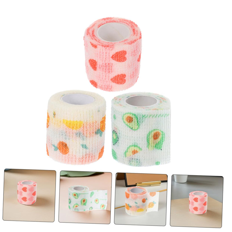 Milisten 12 rolls of animal bandages for dog wounds, self-adhesive dressing material, elastic wrap for dog paws, breathable cover, versatile bandage bag.