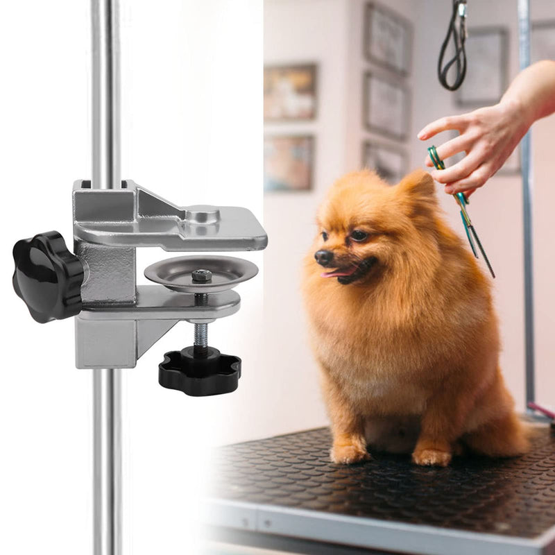 Grooming Table Clamp, Aluminum Pet Grooming Table Arms Aid Accessory Dog Cat Hair Dryer Clamp Clip Holder Pet Grooming Table Accessories for Professional and Home Use (Inner - PawsPlanet Australia