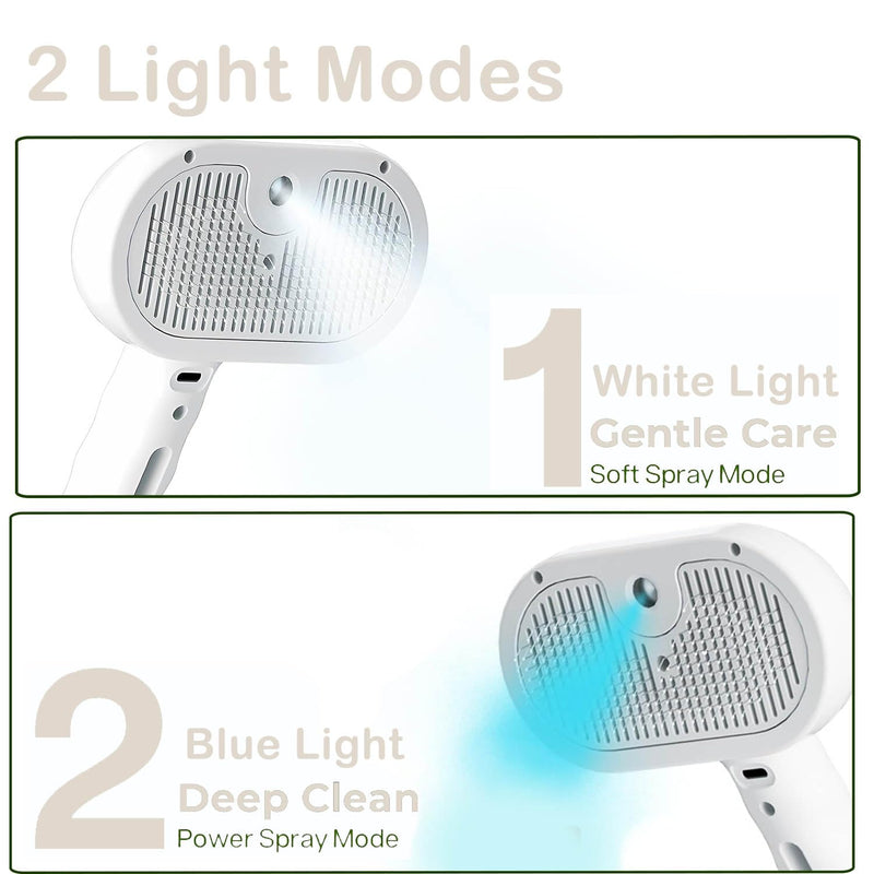 Cat Steam Brush Dog Steam Grooming Brush Cat Spray Pet Water Mist Massage Brushs for Dogs - PawsPlanet Australia
