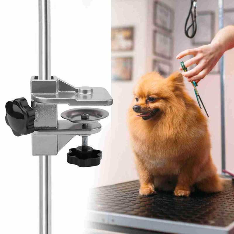 Pet Grooming Table Arms Clamp Grooming Table Clip Grooming Table Arm H Bar Clamp, Aluminium Alloy Dog Cat Hair Cut Holder Accessories (Inner Diameter 2.3 * 2.3cm) Inner diameter 2.3*2.3cm - PawsPlanet Australia