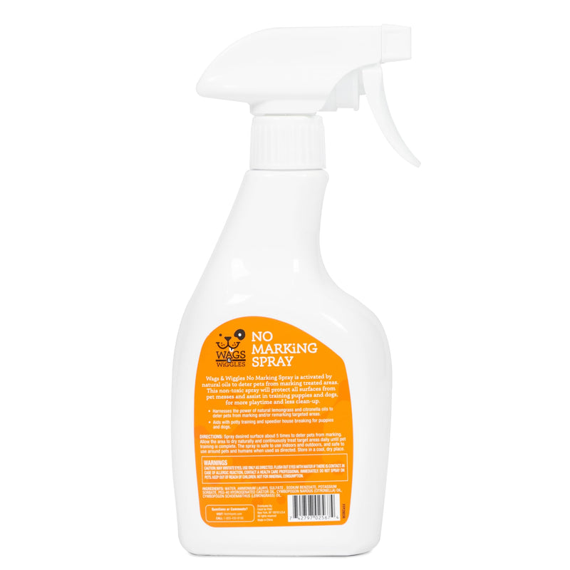 Wags & Wiggles No Marking Deterrent Training Spray for Dogs - Indoor Dog Pee Repellent & Behavior Aid, Anti Pee & Urine Deterrent, No More Marking, Ideal for Potty Training - PawsPlanet Australia