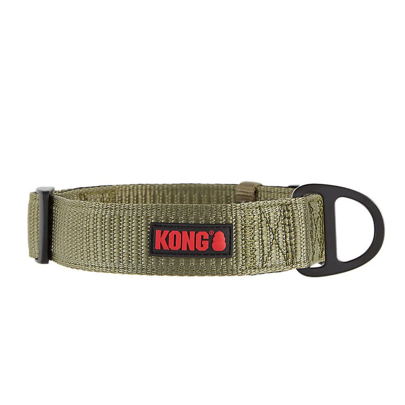 KONG Max HD Ultra Durable Neoprene Padded Dog Collar (Medium, Green) - PawsPlanet Australia