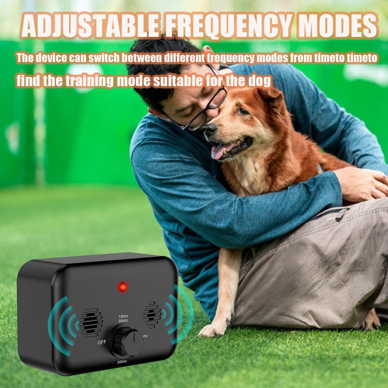 Anti Barking Device for Dogs Auto Dog Bark Deterrent Devices for Indoor Outdoor Rechargeable Dog Barking Silencer with 3 Modes Ultrasonic Barking Control Deterrent Devices Safe for Dogs People-2 Pack - PawsPlanet Australia