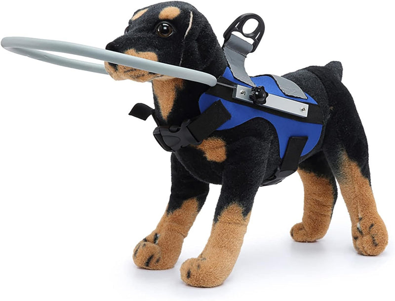 Ring Harness for Blind Dog, Lightweight Blind Ring for Pets, Blind Dog Bumper, Bump Guard for Blind Dogs Upgrade Blue Small Small: Recommand Weight 8.8-22 lbs (4-10kg) UpgradeBlue