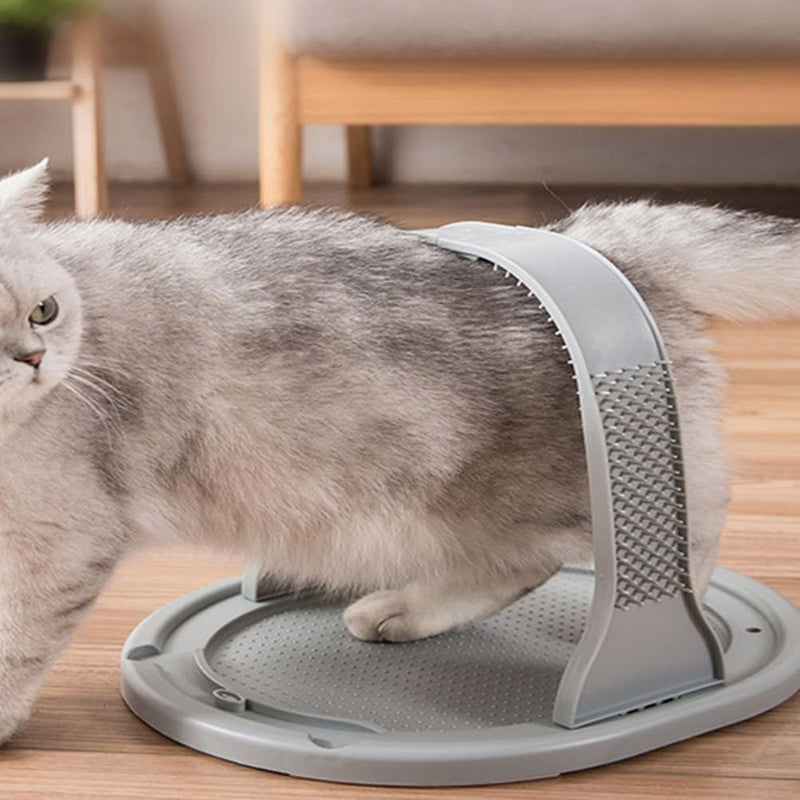 MAGICLULU Pet Toys Pet Hair Self Massager Cat Grooming Massager Cat Massage Board Cat Self Massager Massage Board for Cat The Cat Hair Brush - PawsPlanet Australia
