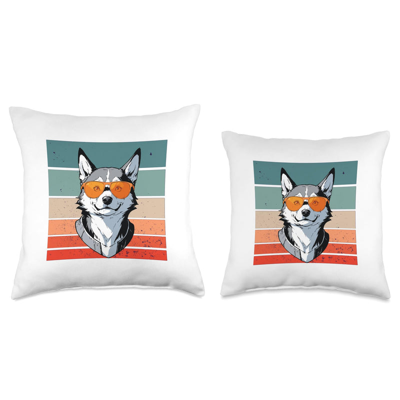 Playful Throw Pillow 16x16 - PawsPlanet Australia