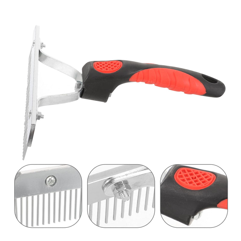 Didiseaon Cleaning Brush Horse Sweat Scraper Horses Livestock Shedding Comb Dog Brush for Shedding Horse Grooming Tool Horse Currycomb Potty Chair Cattle Tools Metal Brush Pet Rubber Child - PawsPlanet Australia