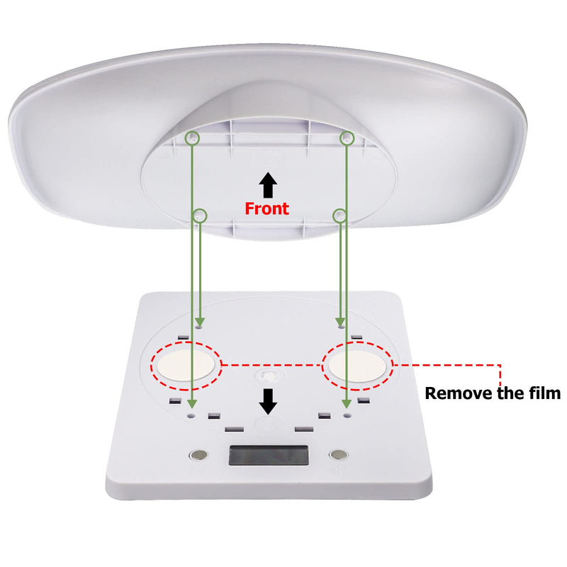 Digital Small Animals Scales for Weighing with Tape Measure, Puppy Whelping Scale Weigh Your Kitten, Rabbit with High Precision, Multifunction Electronic Baby Scales for Small Dogs Cats Crawl Pet Pet Scale&Tape - PawsPlanet Australia