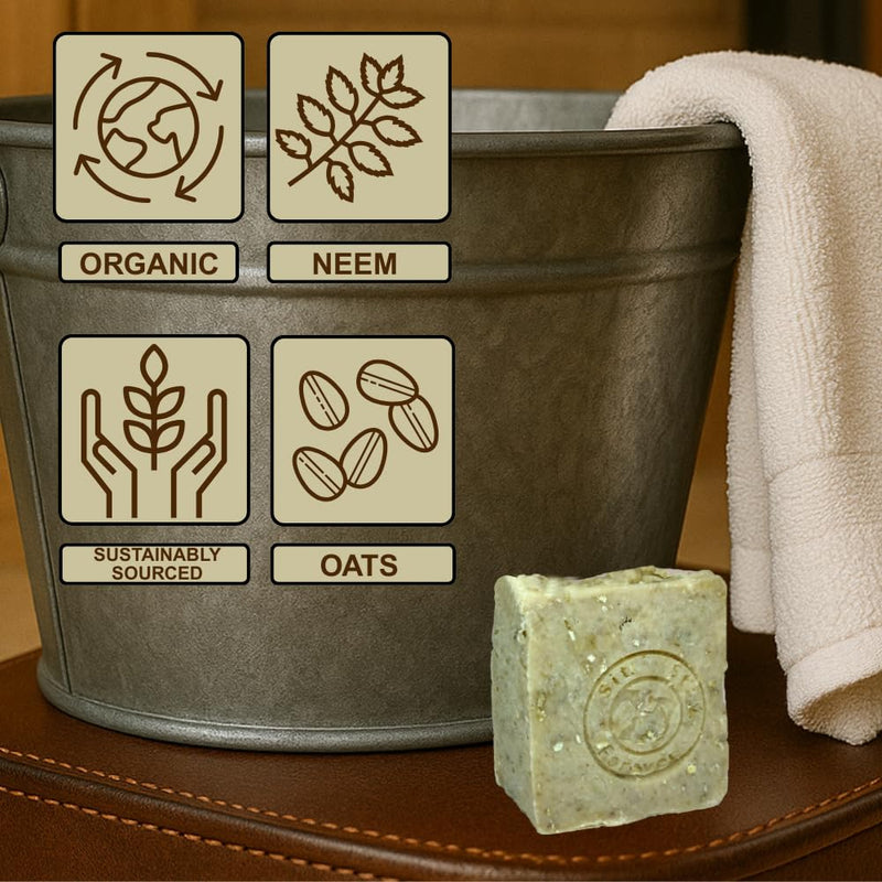 Sit Stay Forever Organic Neem Sheath and Udder Cleaner, 7 oz bar.