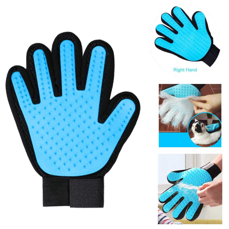 Cat Pet Cleaning Mane Gloves Pet 2PCS Beauty Massage Gloves Silicone Dog Bath Massage Brush