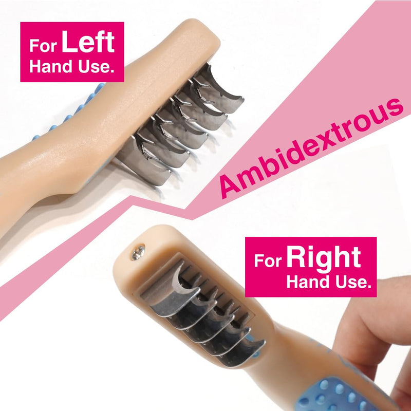 Dog and Cat Grooming Dematting Comb - Knot Remover for Long-Haired and Short-Haired Pets, Ideal for Cats, Dogs, and Rabbits - Durable and Ergonomic Design - PawsPlanet Australia