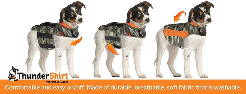 Thundershirt Dog Jacket for Anxiety, Green,Extra Extra Small Green ThunderShirt XXS - PawsPlanet Australia
