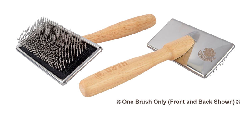 Furzone Slicker Brush for Dogs (Size L) - Stainless Steel Hard Pin Grooming Brush for Dogs - PawsPlanet Australia