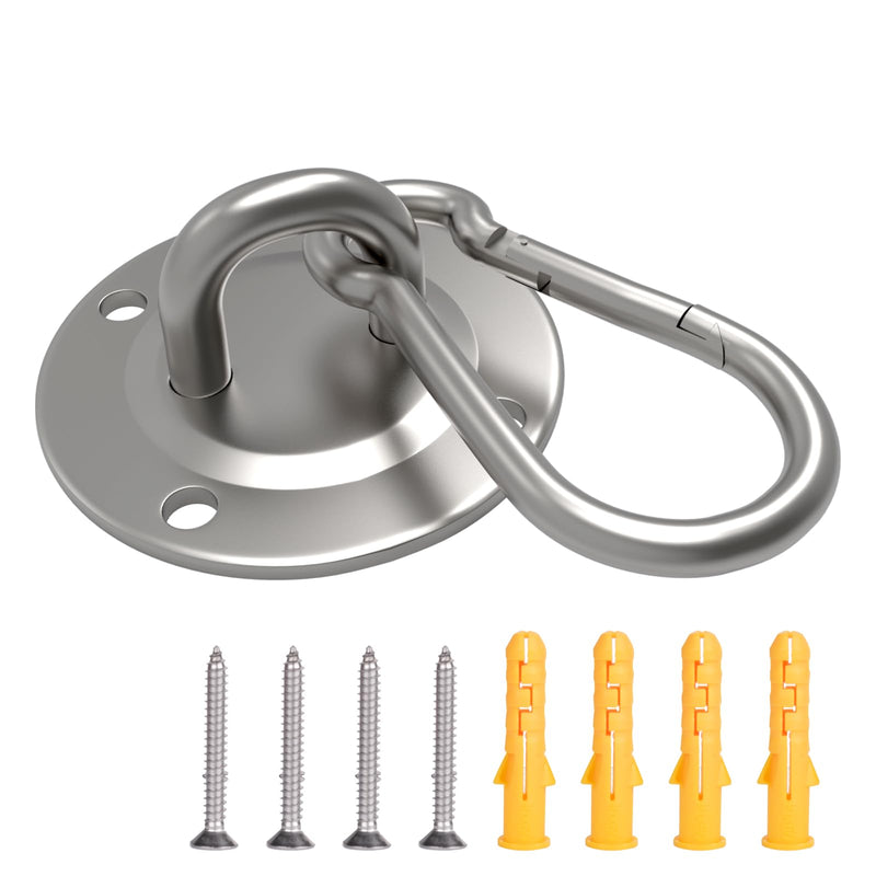 Dog Tie Out Cable & Leash, Heavy Duty Stainless Steel Wall-Mounted Holder for Indoor & Outdoor Use, Perfect for Small, Medium & Large Dogs in Yards, Picnics & Camping - PawsPlanet Australia